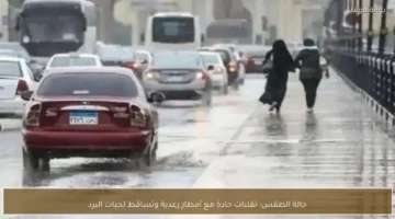 تقلبات جوية حادة وأمطار رعدية مصحوبة بتساقط حبات البرد في مختلف المناطق
